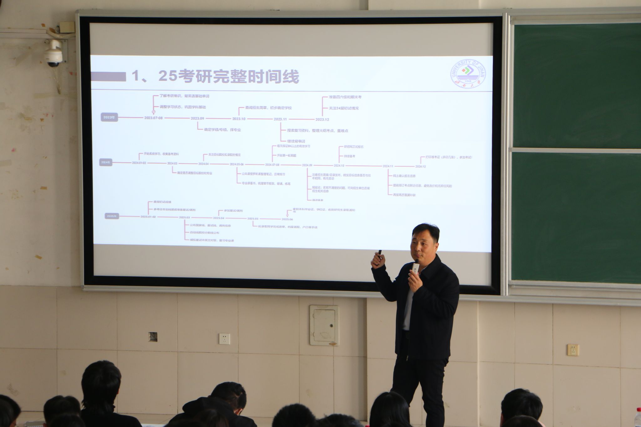 化學化工學院舉辦一研為定定為研一2025年考研宣講動員會